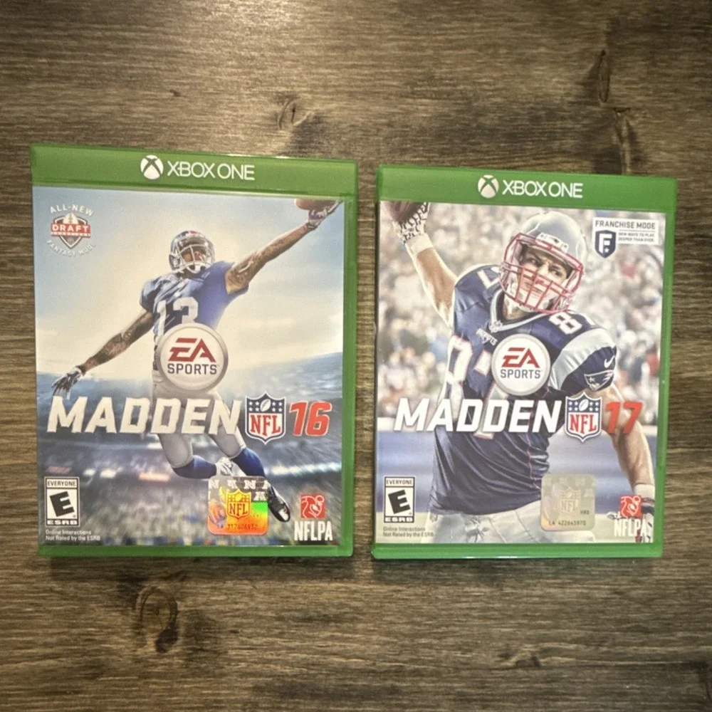 EA Sports Madden NFL 16 & 17 Xbox One Game Online Multiplayer E 2015-16 NTSC-U/C